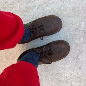Vintage Brown Doc Martens Oxford Lace Up Shoes